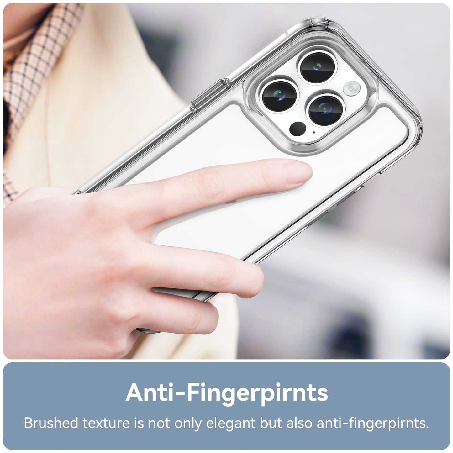 Iphone 14 Pro Soft Gel Case [Clear]