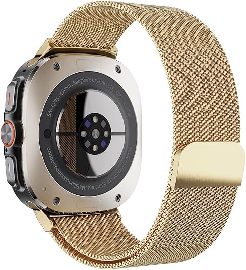 Samsung Galaxy Watch Ultra 47Mm Milanese Loop Strap [Gold]