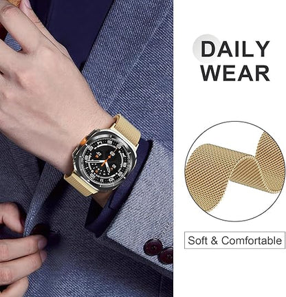 Samsung Galaxy Watch Ultra 47Mm Milanese Loop Strap [Gold]