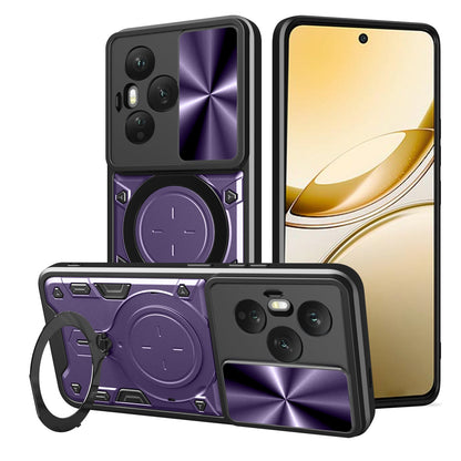 Honor 400 Pro Ring Kickstand Case [Purple]