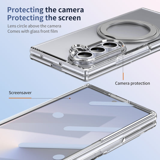 Galaxy Z Fold 7 Magsafe Stand Case [Silver]