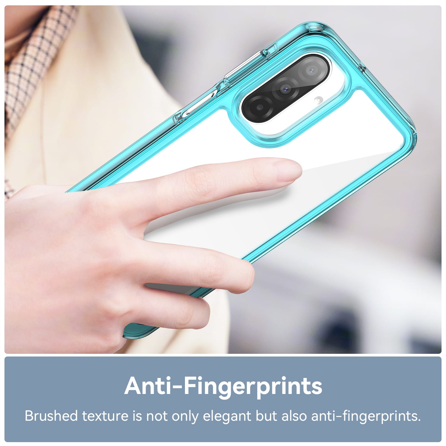Samsung Galaxy A17 5G Soft Gel Case [Clear Blue]