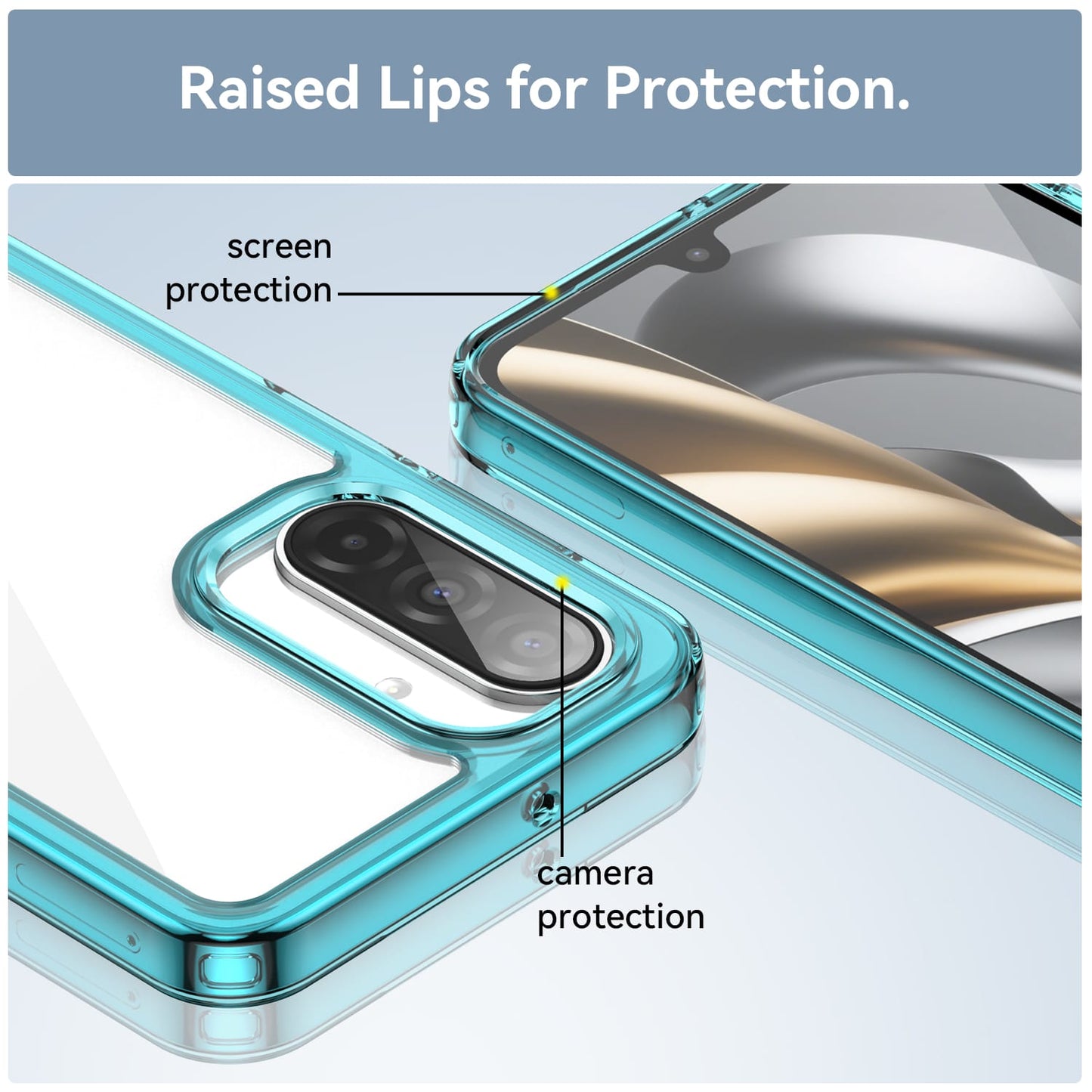 Samsung Galaxy A17 5G Soft Gel Case [Clear Blue]