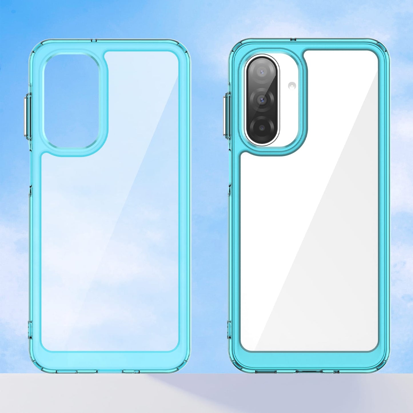 Samsung Galaxy A17 5G Soft Gel Case [Clear Blue]