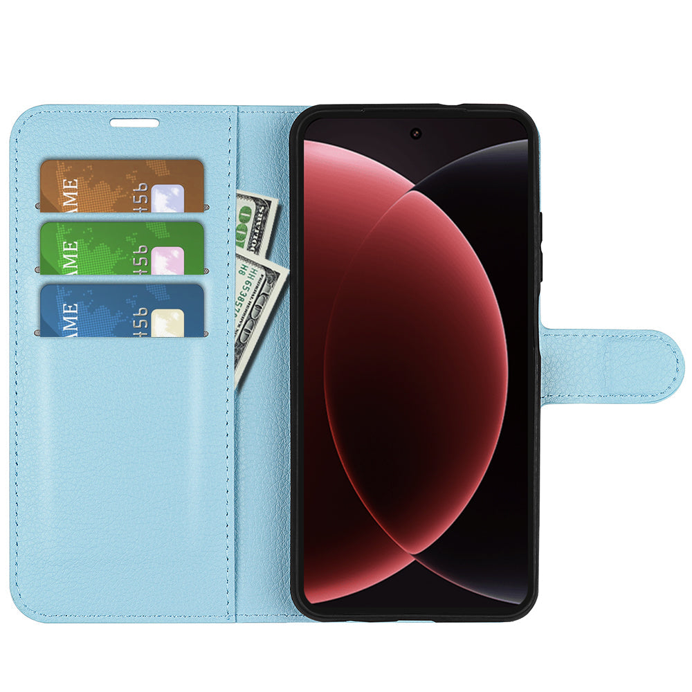 Xiaomi 15 Ultra Pu Wallet Case [Lightblue]