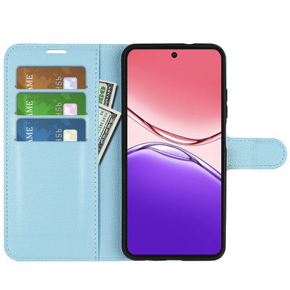 Oppo A5 Pro 5G Pu Wallet Case [Lightblue]