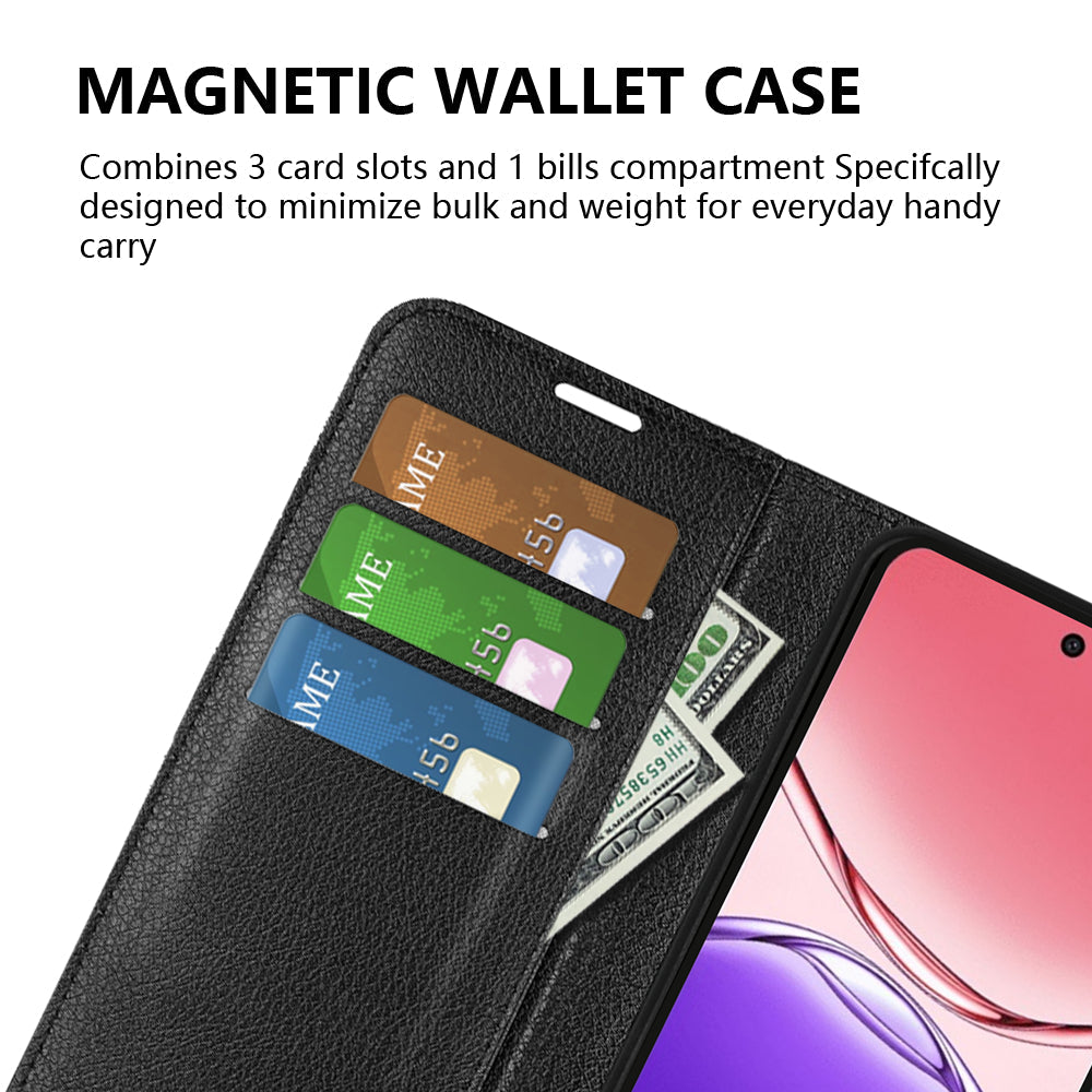 Oppo A5 Pro 5G Pu Wallet Case [Lightblue]
