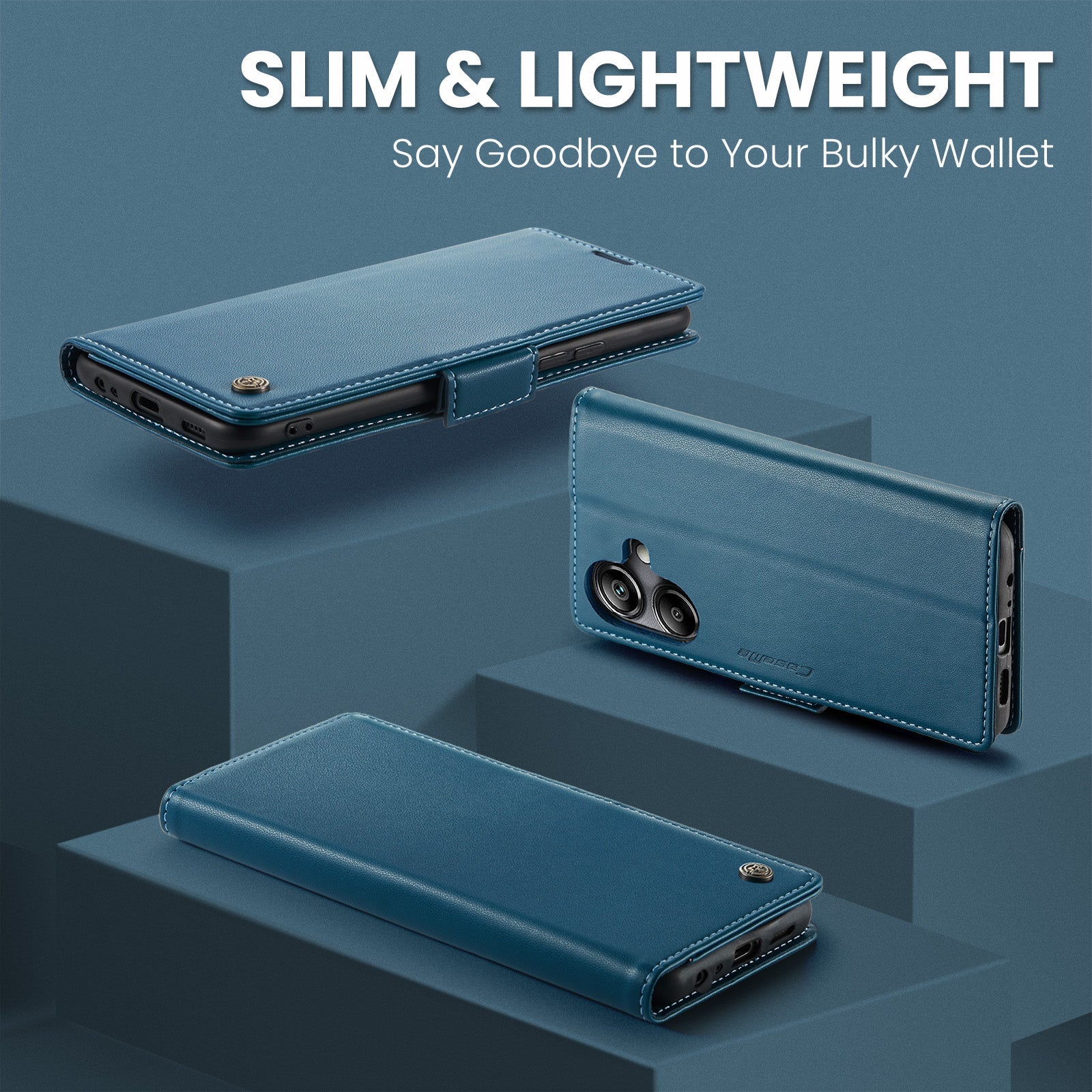 Samsung Galaxy A07 Pu Wallet Case [Navy]