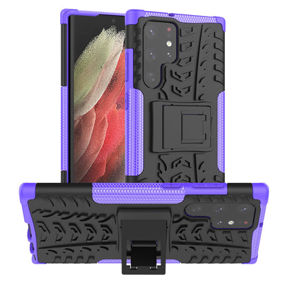 Galaxy S22 Ultra Heavy Duty Case [Purple]