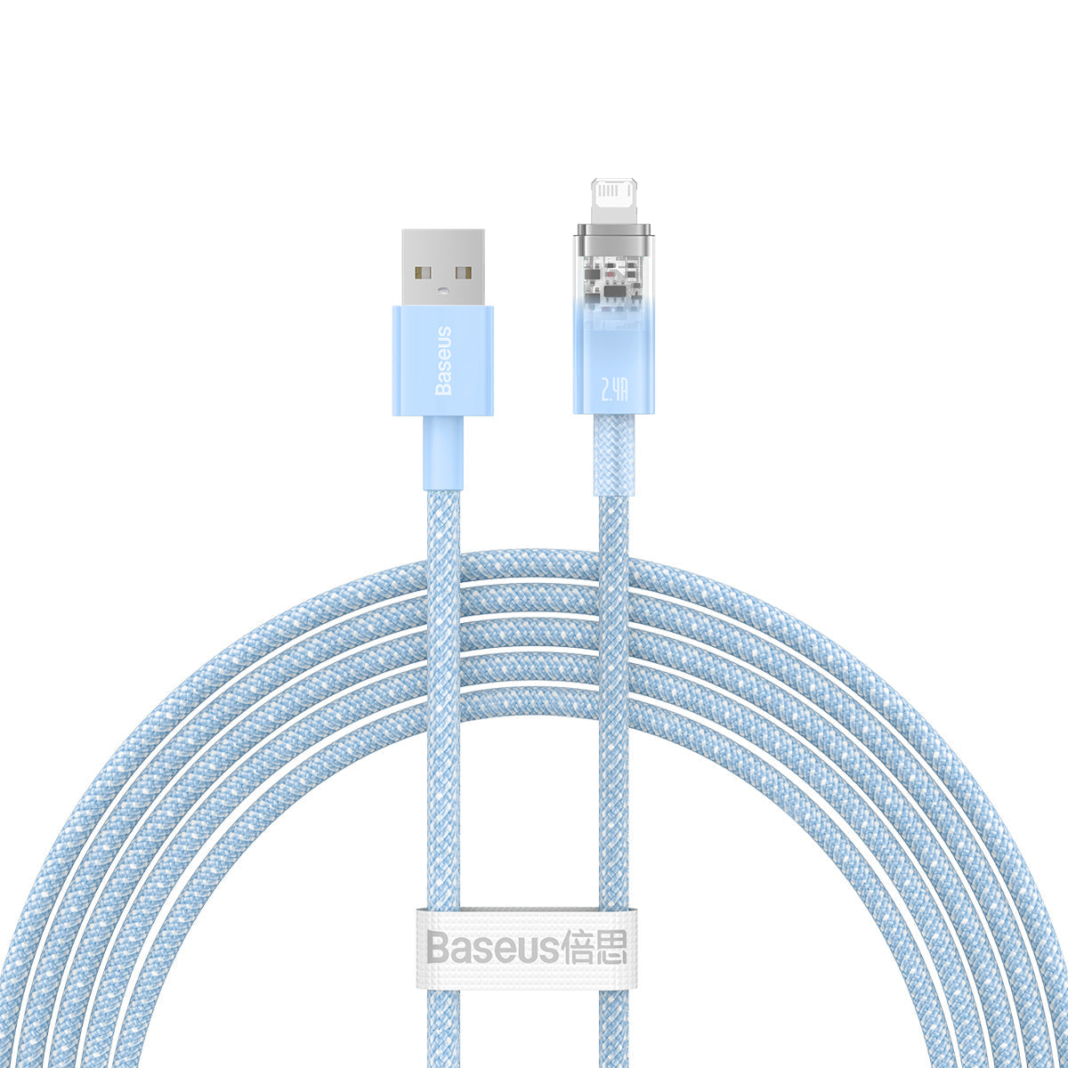 Usb-a To Lightning [Blue] [2m]