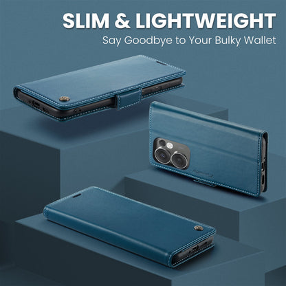 Oppo Reno 13 F 5G Pu Wallet Case [Navy]