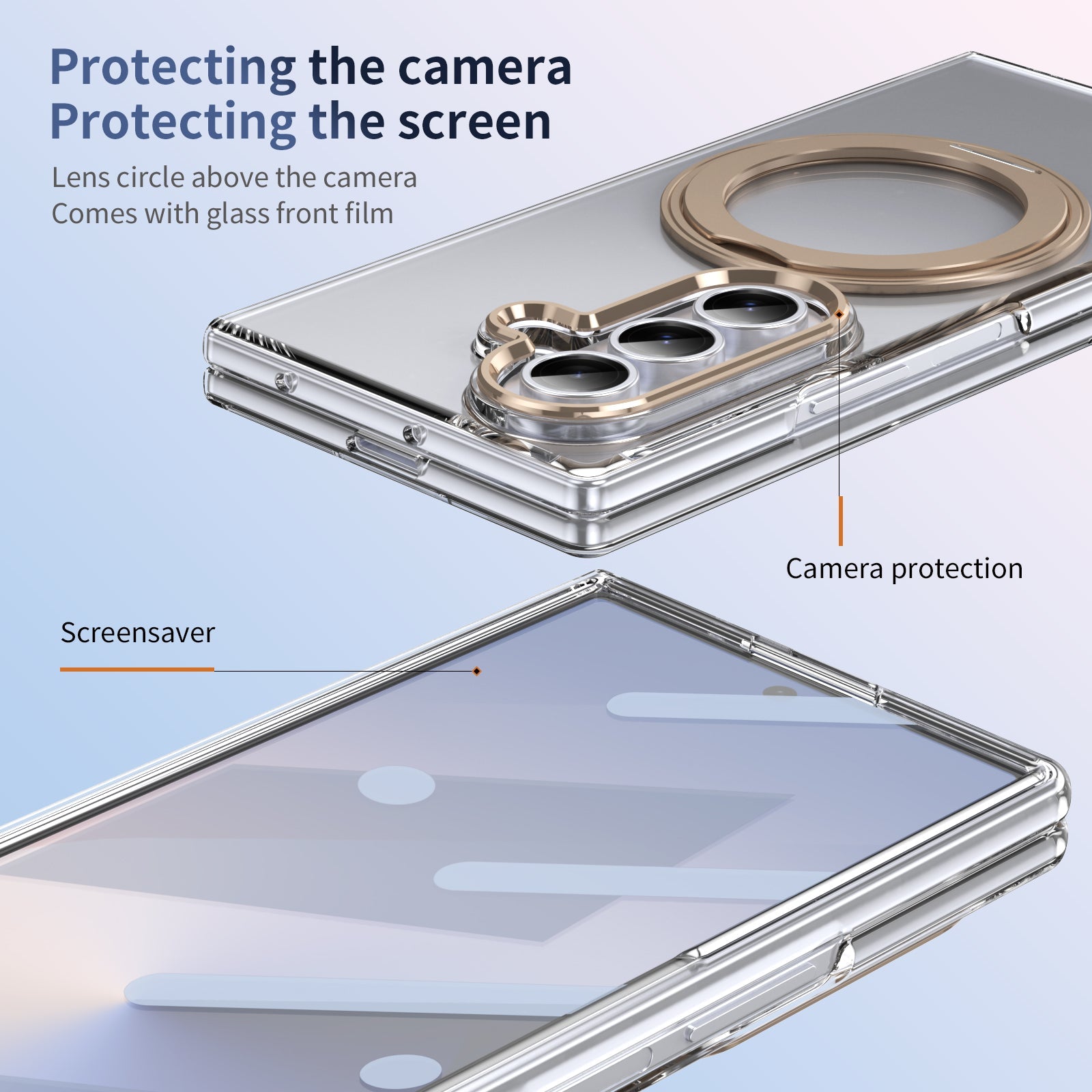 Galaxy Z Fold 7 Magsafe Stand Case [Gold]