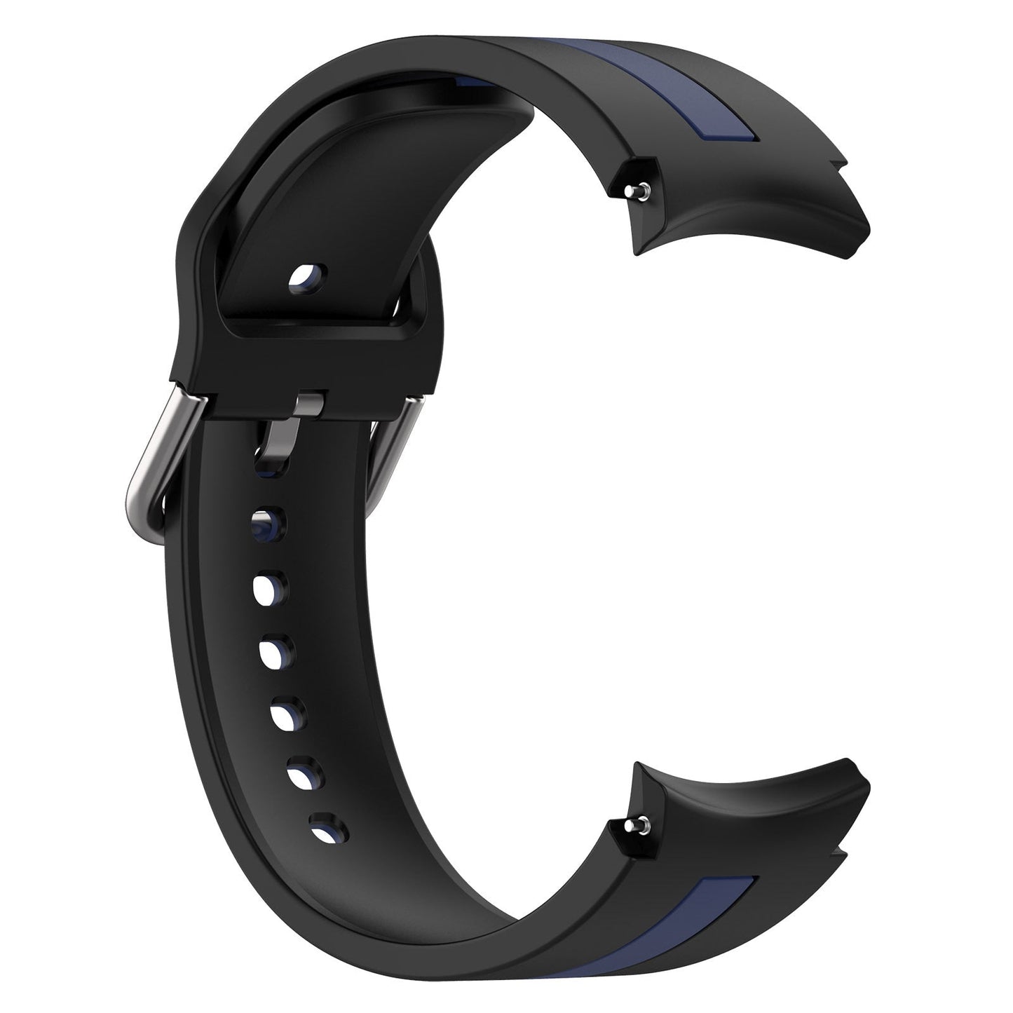 Samsung Galaxy Watch 7 44mm Silicone Strap [Black/Navy]