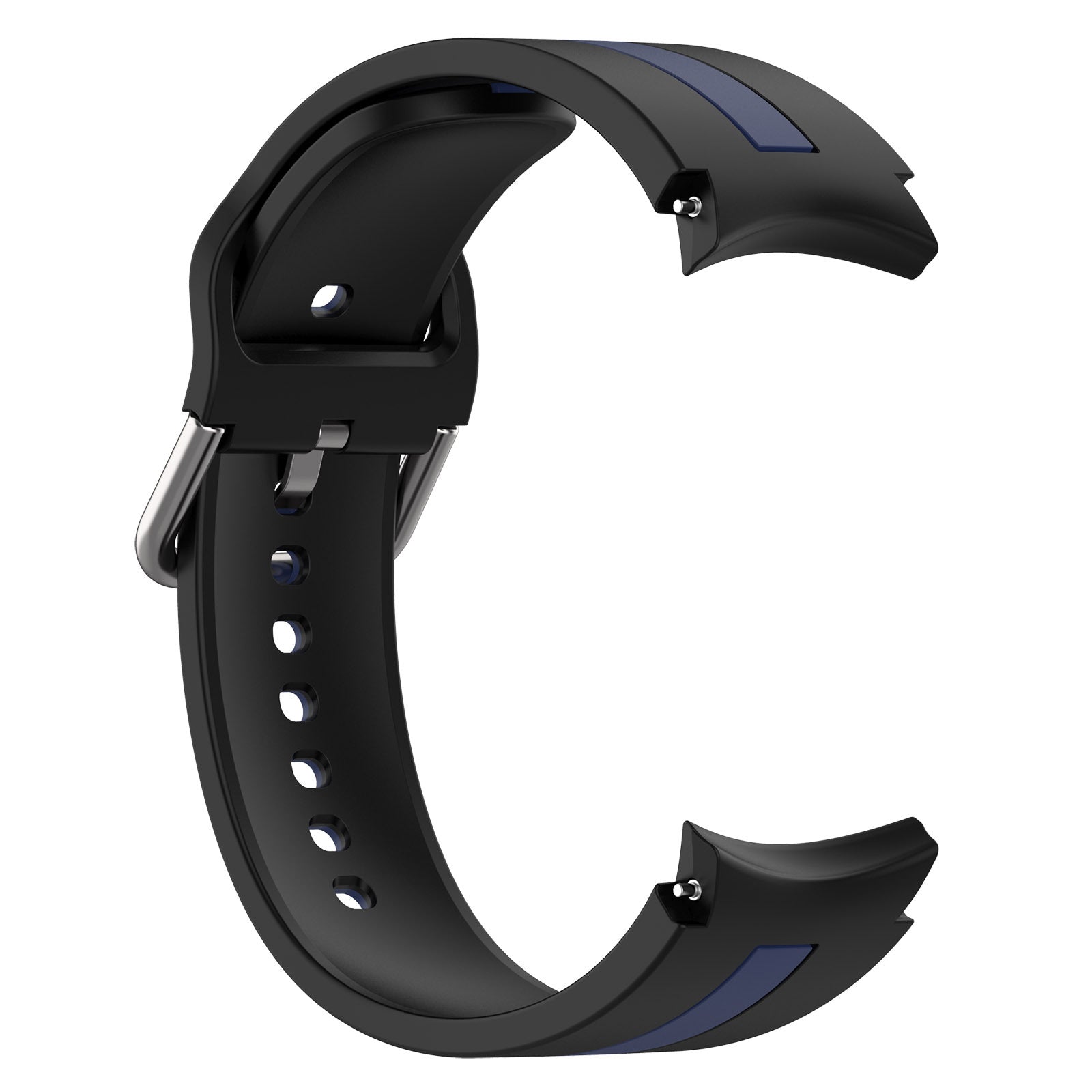 Samsung Galaxy Watch 7 44mm Silicone Strap [Black/Navy]