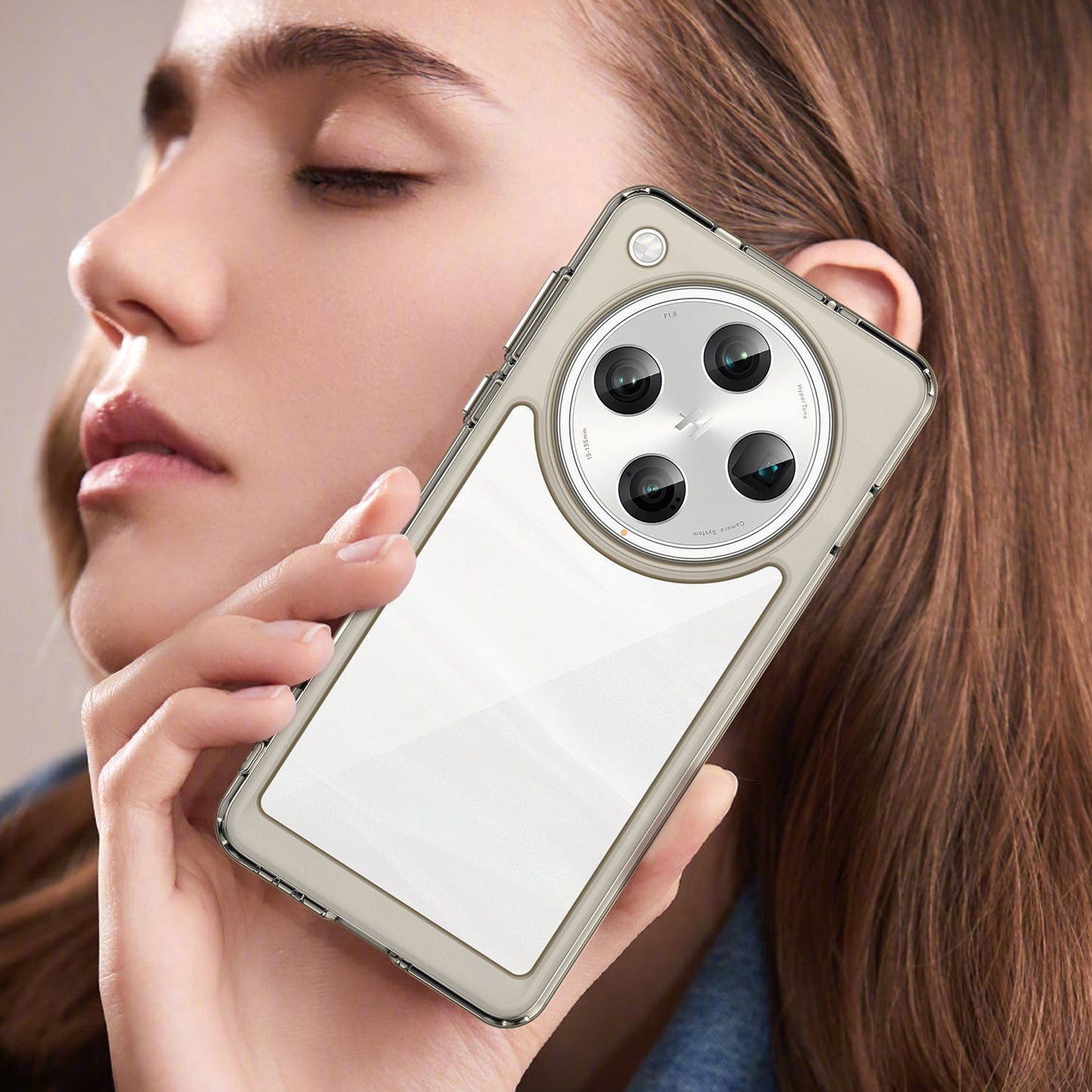Oppo Find X8 Pro Soft Gel Case [Clear Grey]