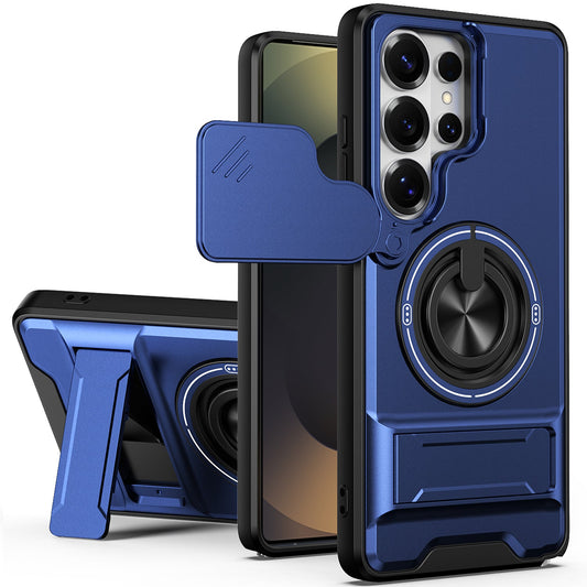 Galaxy S26 Ultra Magsafe Sliding Cover Case [Navy]