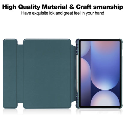 Galaxy Tab S10+ / S9+ / S9fe+ / S8+ Rotating Acrylic Case [Teal]