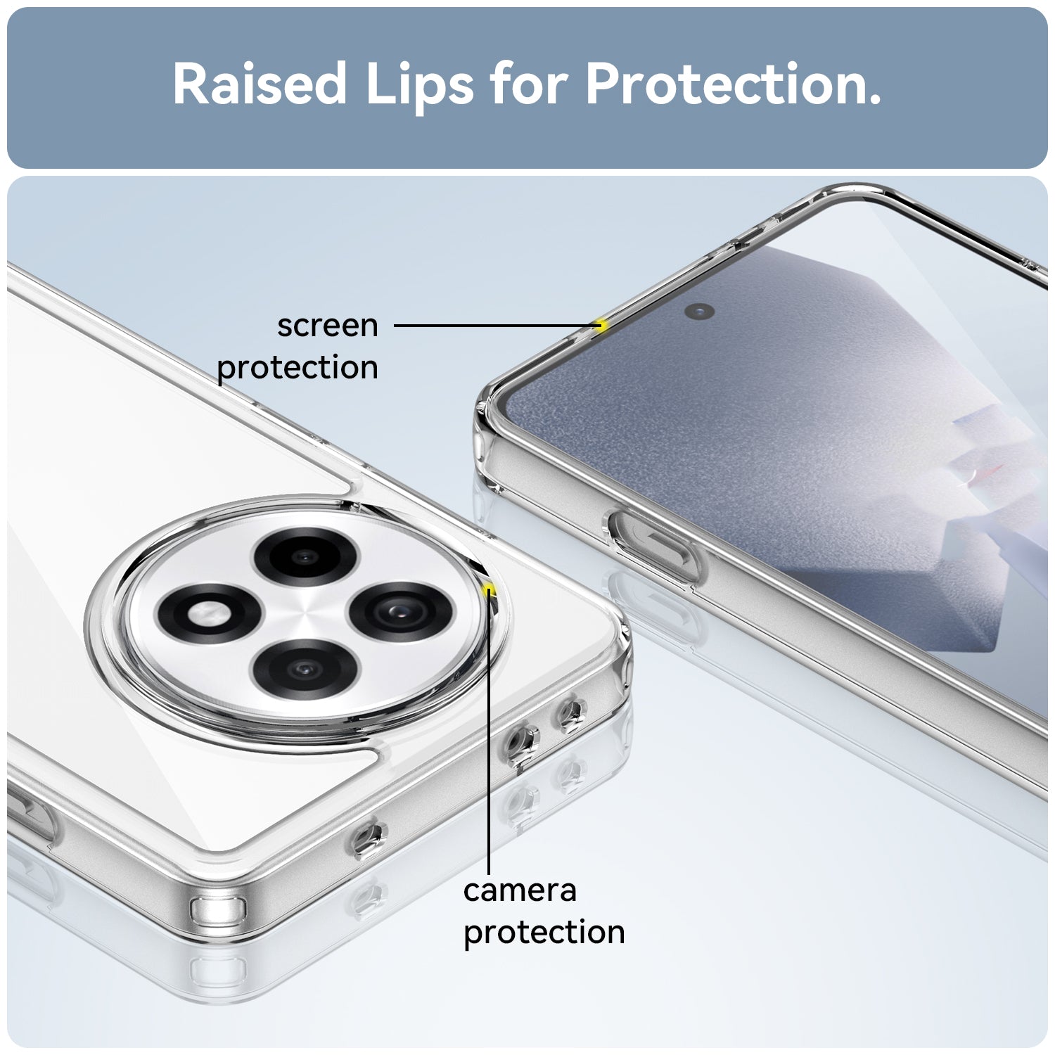 Oneplus 13R 5G Soft Gel Case [Clear]