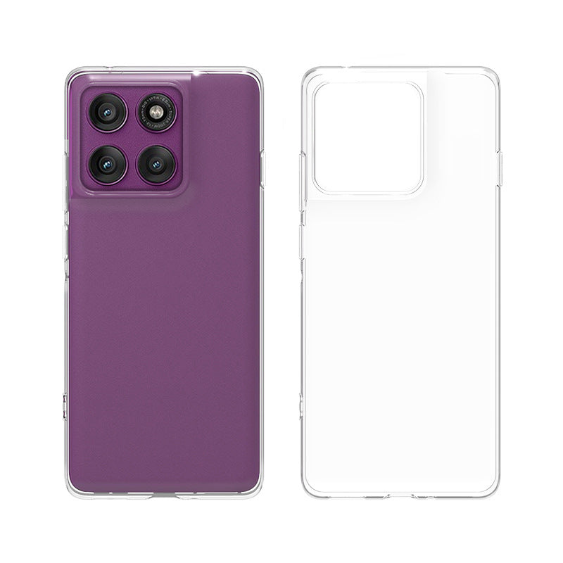 Moto Edge 60 Pro Soft Gel Case [Clear]