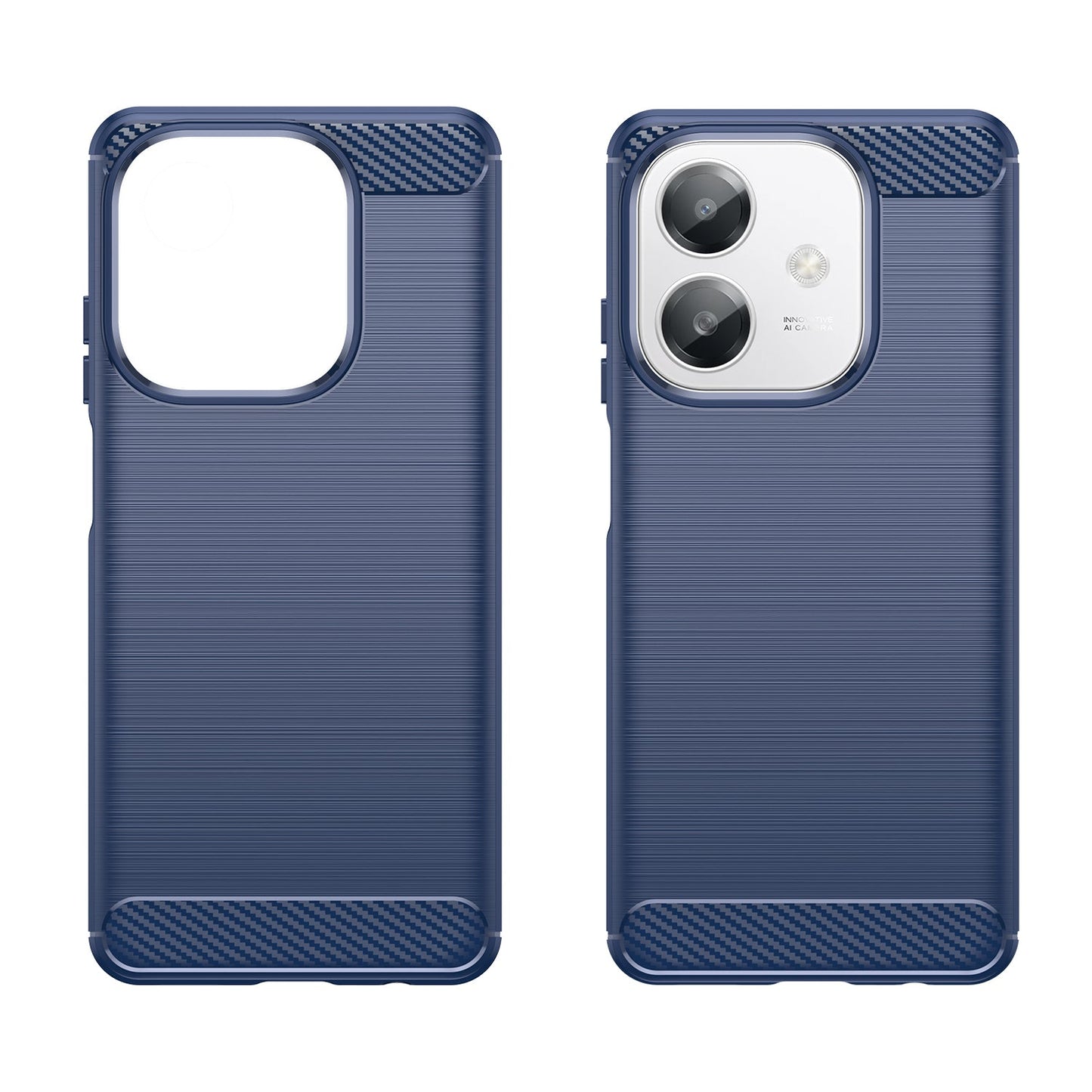 Oppo A40 4G Carbon Fibre Case [Navy]