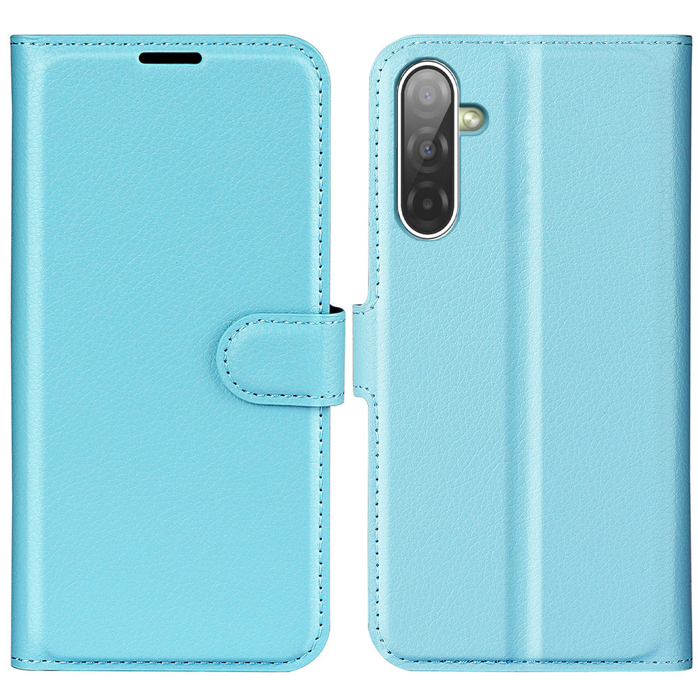 Galaxy A17 5g Pu Wallet Case [Lightblue]