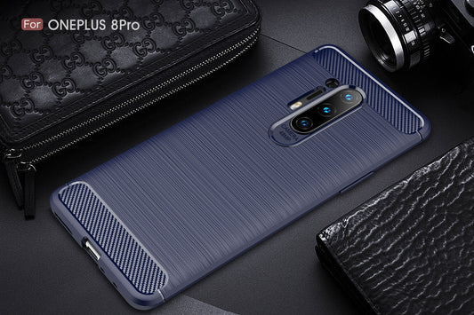 Oneplus 8 Pro Carbon Fibre Case [Navy]