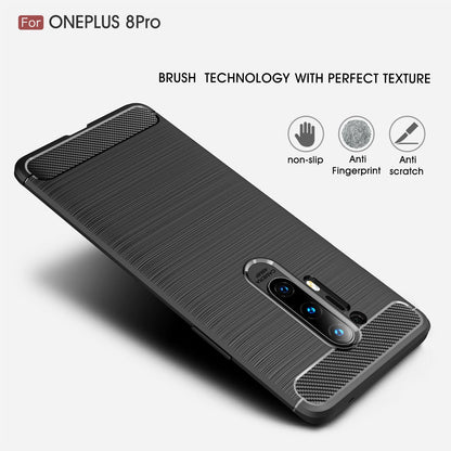Oneplus 8 Pro Carbon Fibre Case [Navy]