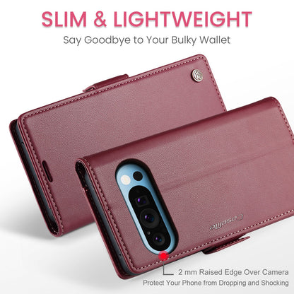 Google Pixel 10 Pro Xl Pu Wallet Case [Maroon]