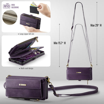 Samsung Galaxy S23 Plus Crossbody Wallet [Purple]