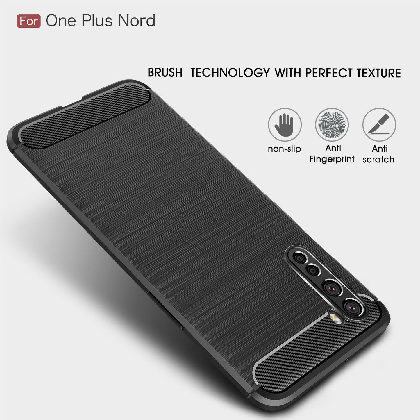 Oneplus Nord Carbon Fibre Case [Navy]