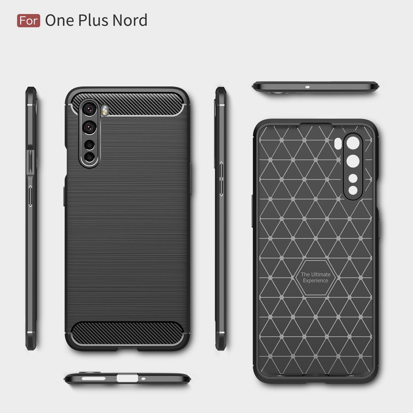 Oneplus Nord Carbon Fibre Case [Navy]