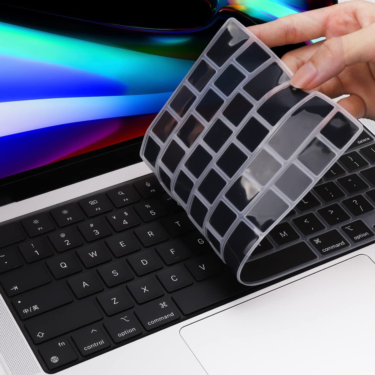 Macbook Air 13" (M4, 2025) A3240 Keyboard Cover [Black]