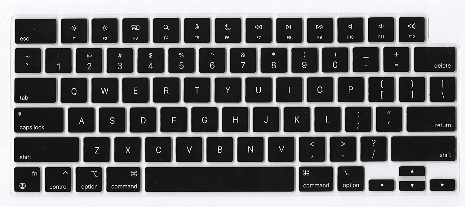 Macbook Air 13" (M4, 2025) A3240 Keyboard Cover [Black]
