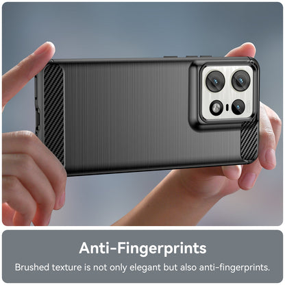 Moto Edge 50 Pro Carbon Fibre Case [Black]