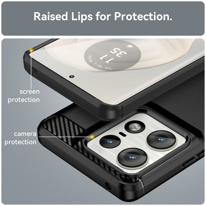 Moto Edge 50 Pro Carbon Fibre Case [Black]