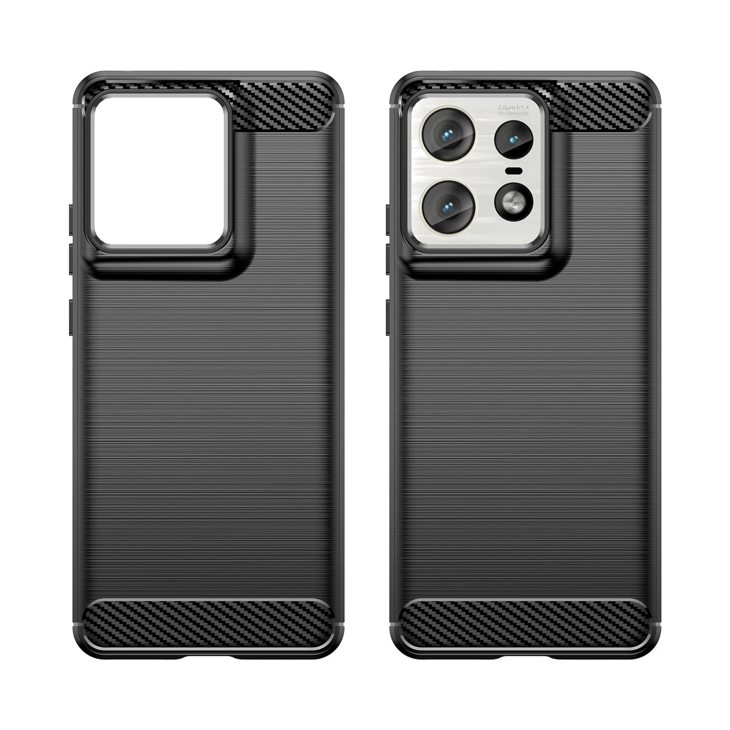Moto Edge 50 Pro Carbon Fibre Case [Black]