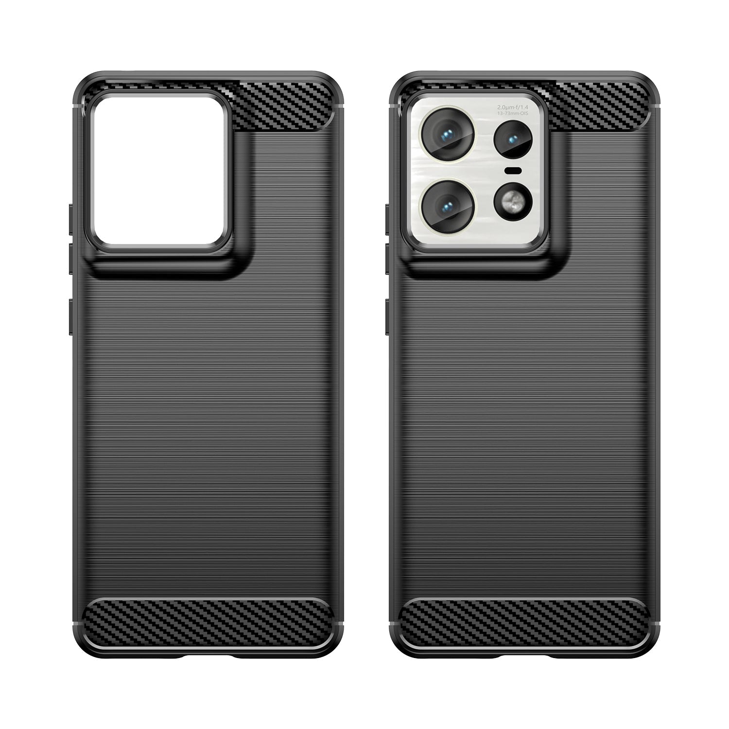 Moto Edge 50 Pro Carbon Fibre Case [Black]