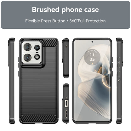 Moto Edge 50 Pro Carbon Fibre Case [Black]