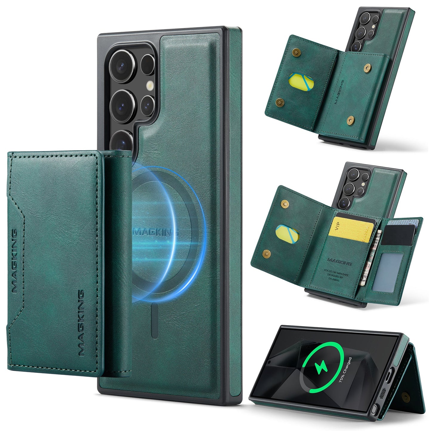 Galaxy S26 Ultra Magsafe Wallet [Green]
