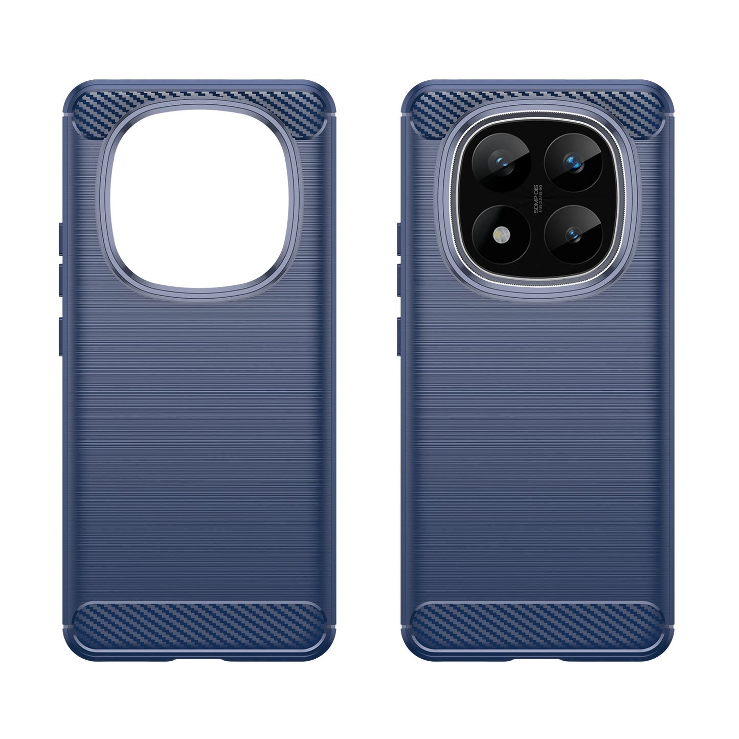 Xiaomi Redmi Note 14 Pro Plus 5G Carbon Fibre Case [Navy]