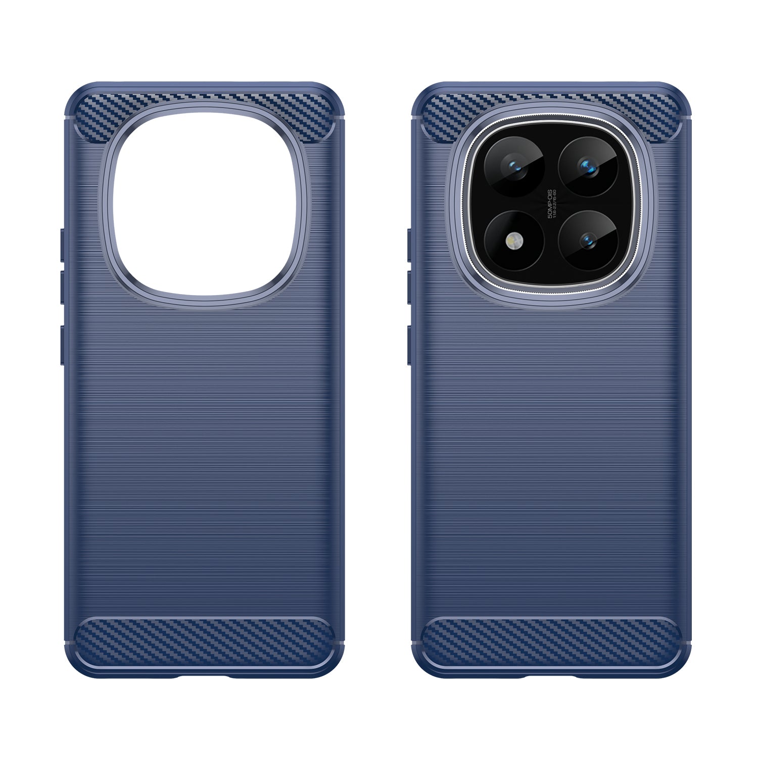 Xiaomi Redmi Note 14 Pro Plus 5G Carbon Fibre Case [Navy]