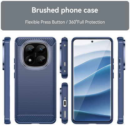 Xiaomi Redmi Note 14 Pro Plus 5G Carbon Fibre Case [Navy]