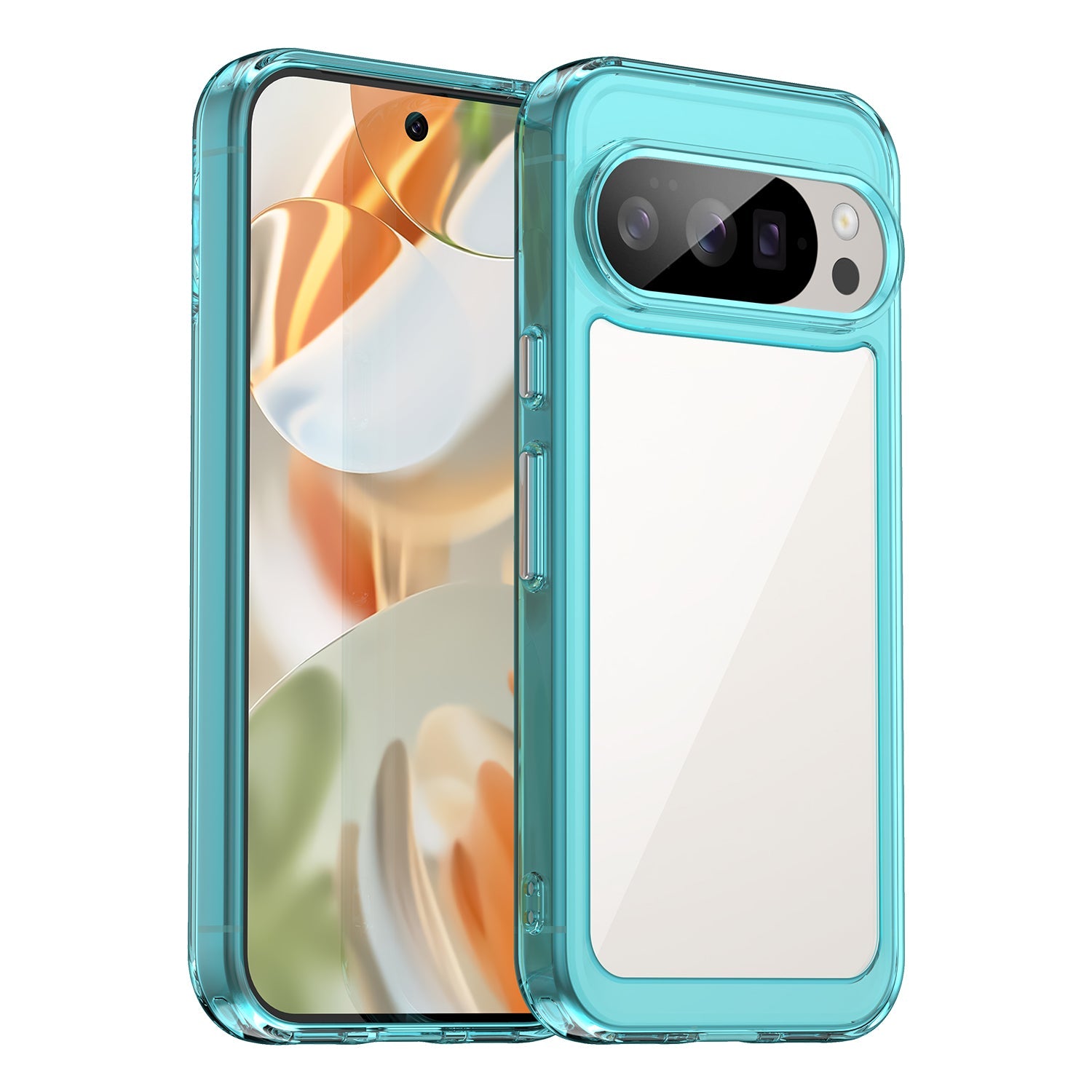 Google Pixel 10 Pro Soft Gel Case [Clear Blue]