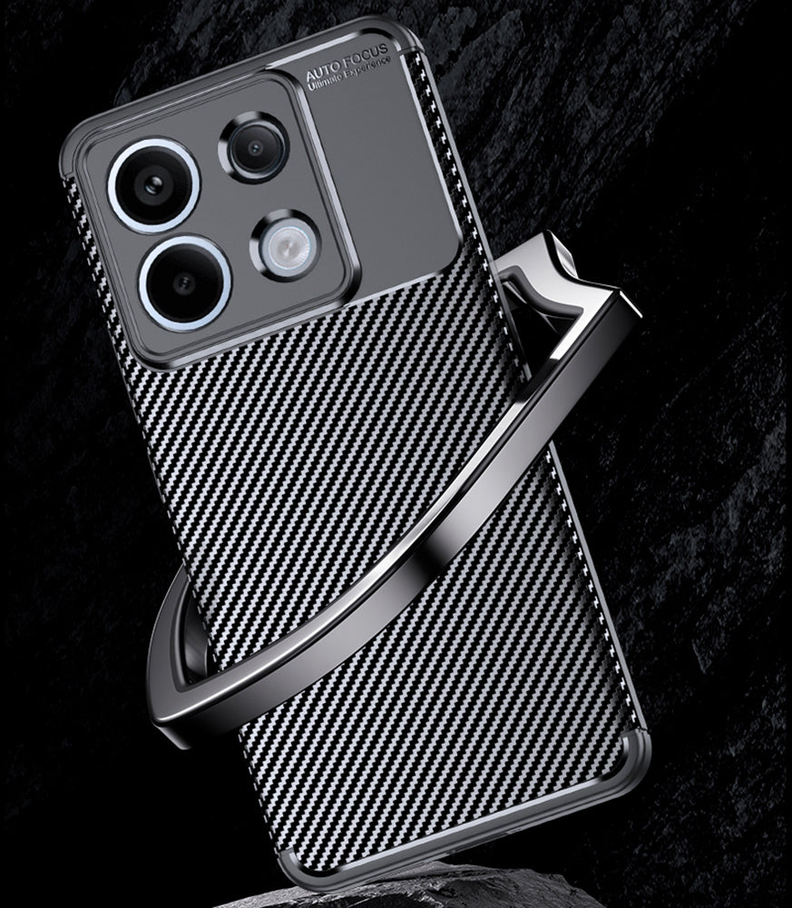 Xiaomi Redmi Note 13 Pro 5g Carbon Fibre Case [Black]