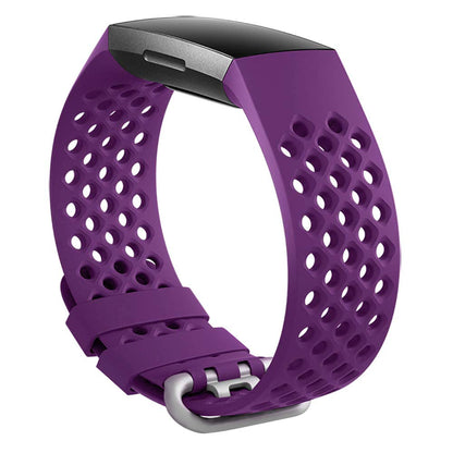 Fitbit Charge 3 Silicone Strap [Purple]