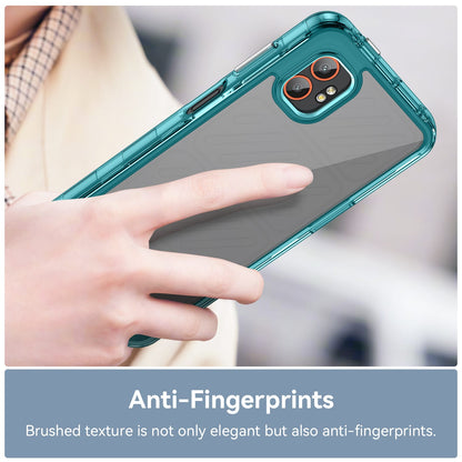 Galaxy Xcover 7 Pro Soft Gel Case [Clear Blue]