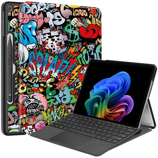 Microsoft Surface Pro 12" (1st Edition) Designer Multiple Angle Case [Graffiti]