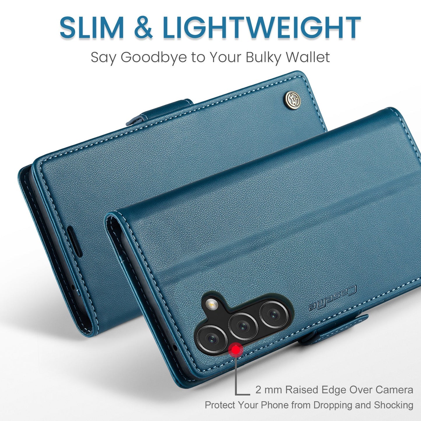 Galaxy A16 5G Pu Wallet Case [Navy]
