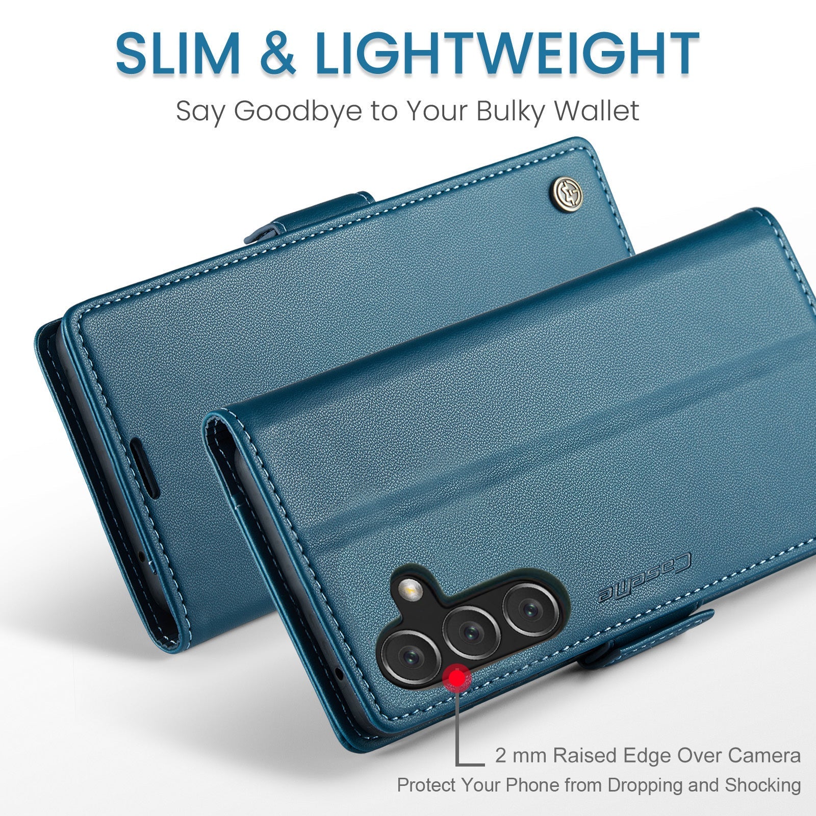 Galaxy A16 5G Pu Wallet Case [Navy]