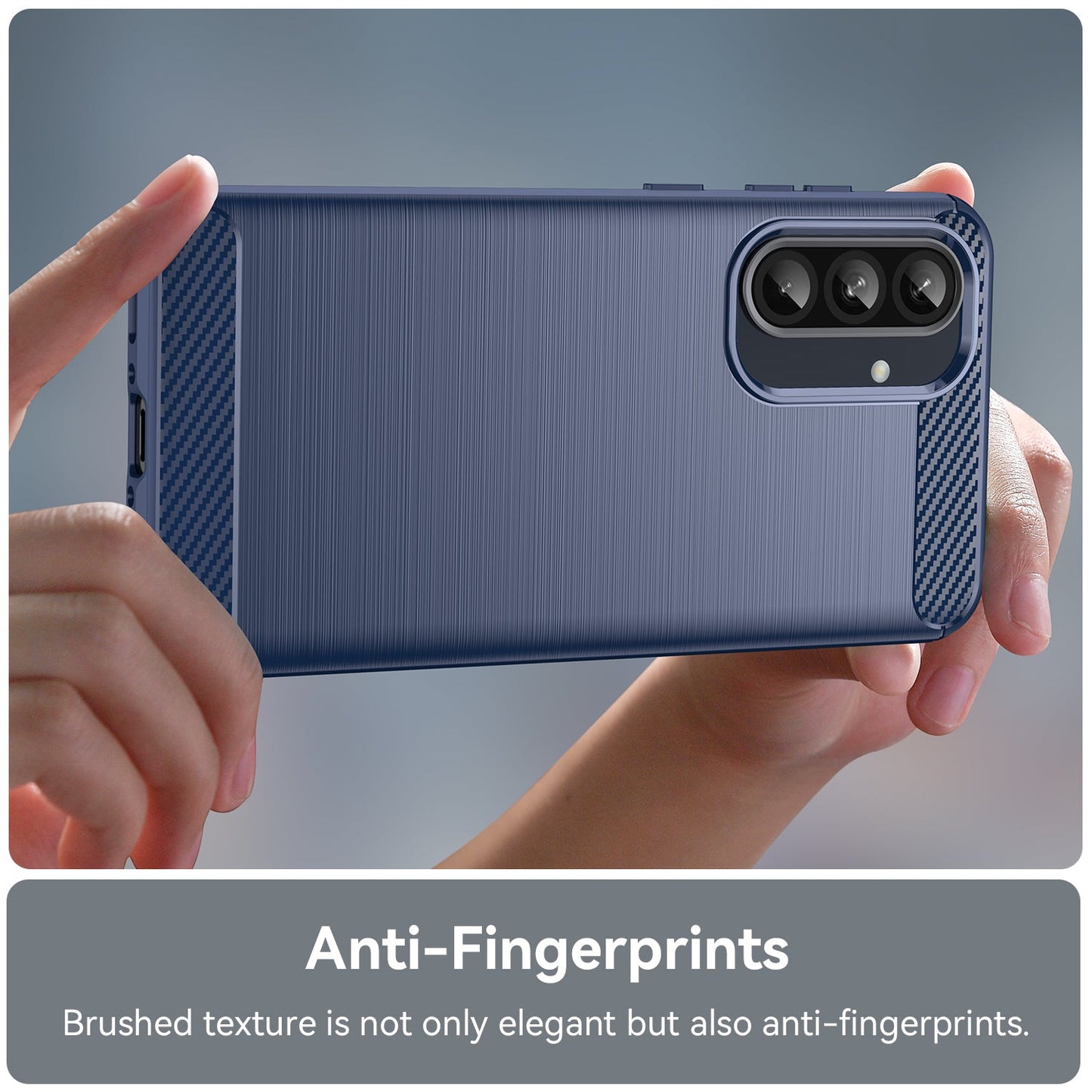 Samsung Galaxy A36 5G Carbon Fibre Case [Navy]